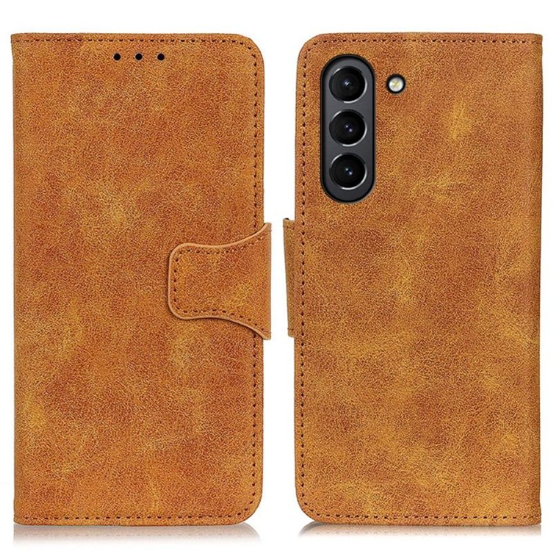 Nahkakuori Samsung Galaxy S21 FE Edouard Faux Leather Vintage