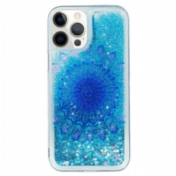 Kuori iPhone 15 Pro Max Mandala Glitter