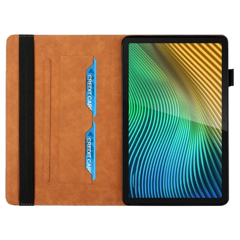 Kotelot Realme Pad Cube Geometry Flap -korttipidike