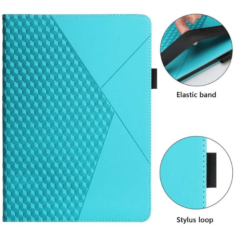 Kotelot Realme Pad Cube Geometry Flap -korttipidike