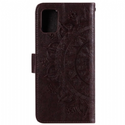 Flip Case Samsung Galaxy A51 5G Hemming Mandala Relief