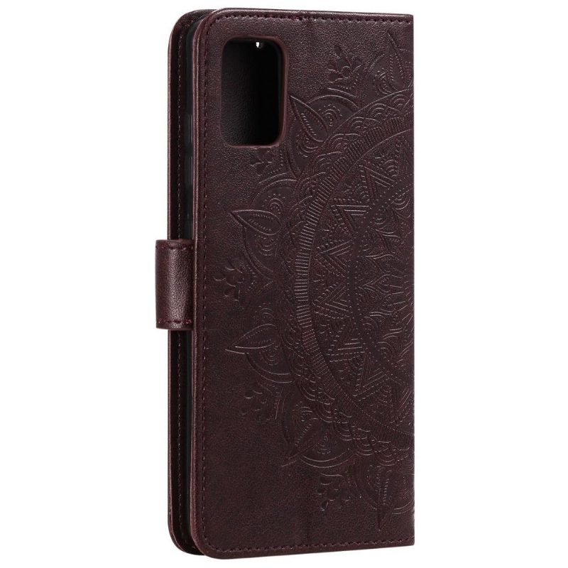 Flip Case Samsung Galaxy A51 5G Hemming Mandala Relief