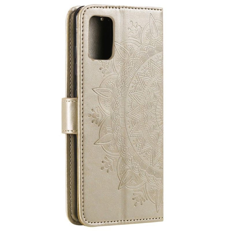 Flip Case Samsung Galaxy A51 5G Hemming Mandala Relief