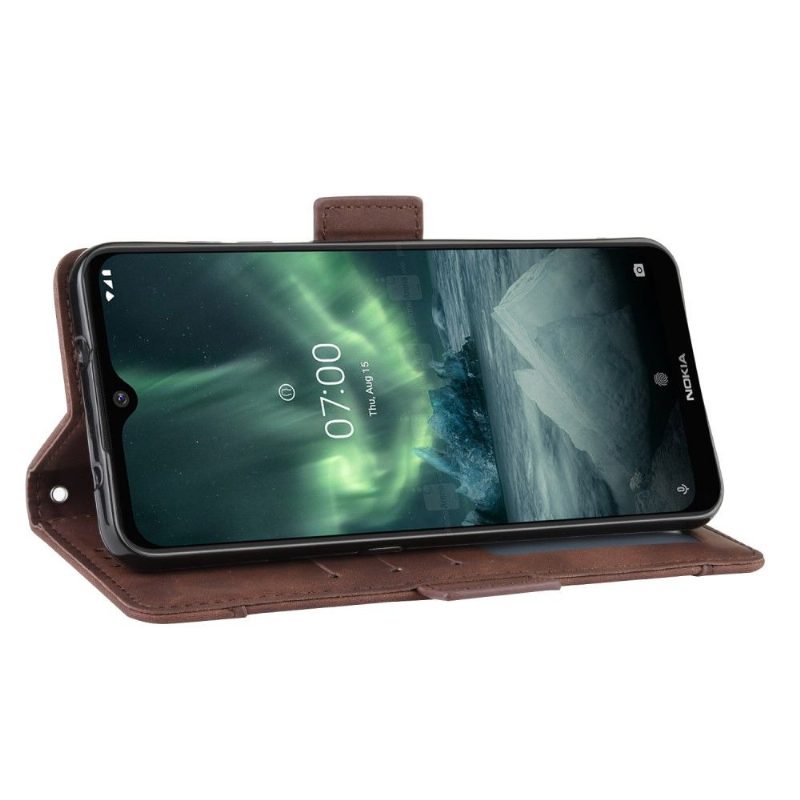 Kotelot Nokia 7.2 Premium Korttikotelolla