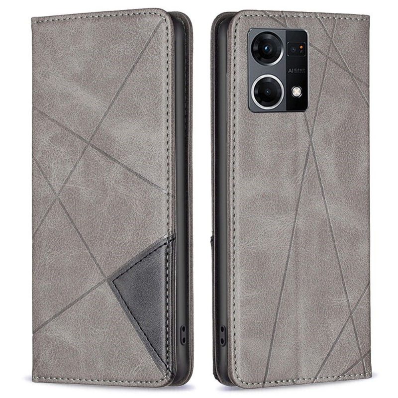 Kotelot Oppo Reno 7 Binfen Style Leather Series-1