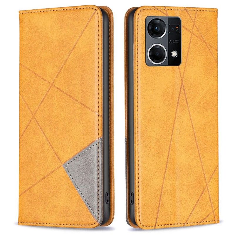 Kotelot Oppo Reno 7 Binfen Style Leather Series-1