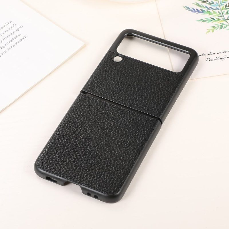 Case Samsung Galaxy Z Flip 3 5G Kotelot Flip Aito Rakeinen Nahka