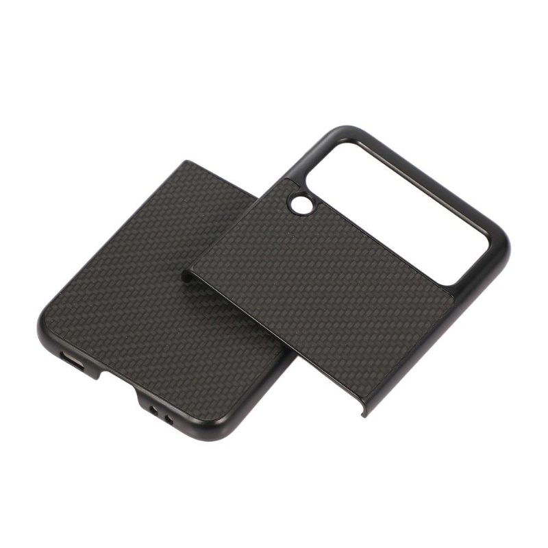 Case Samsung Galaxy Z Flip 3 5G Kotelot Flip Style Carbon Fiber