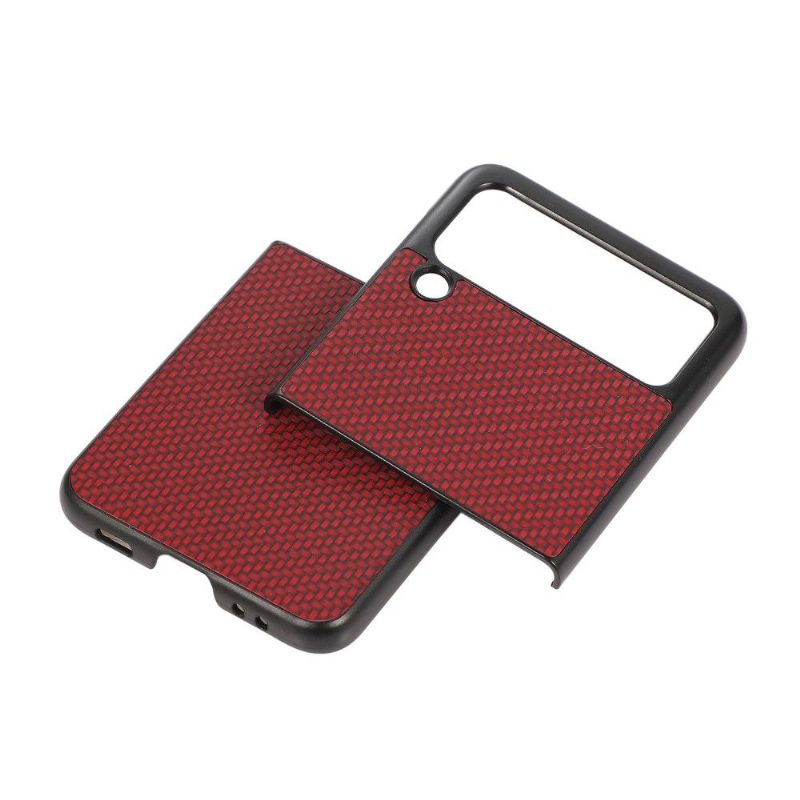 Case Samsung Galaxy Z Flip 3 5G Kotelot Flip Style Carbon Fiber