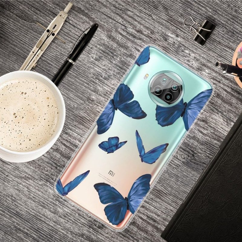 Case Xiaomi Mi 10T Lite Siniset Perhoset