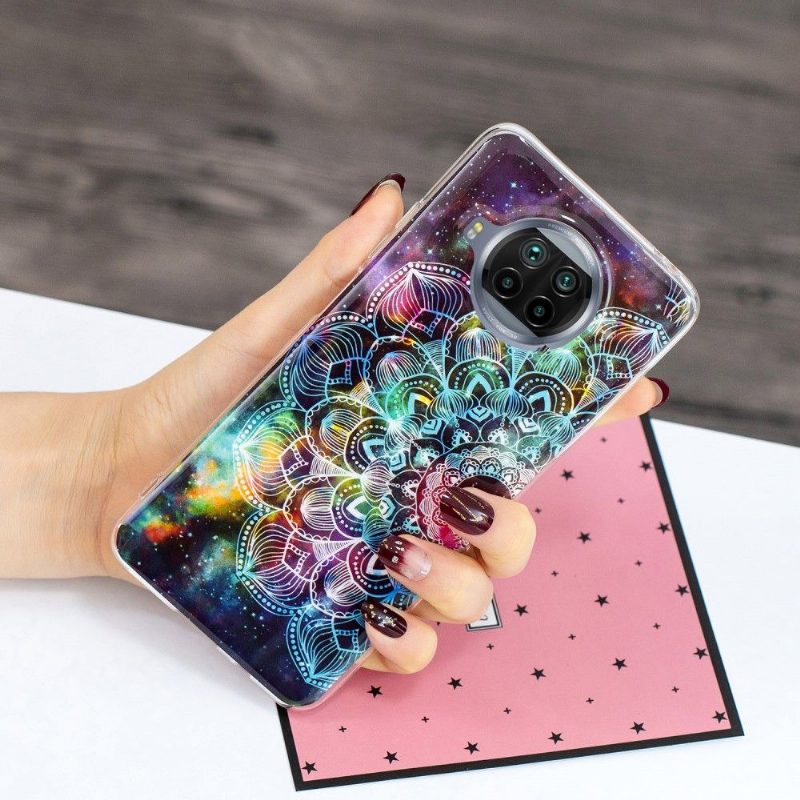 Case Xiaomi Mi 10T Lite Valoisa Värikäs Mandala