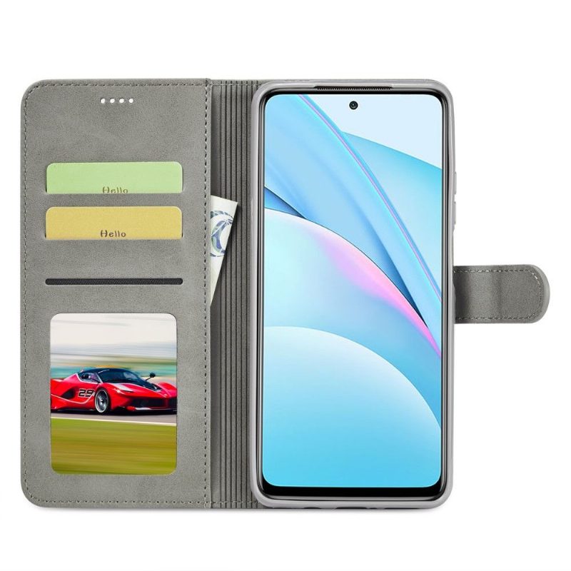 Kuoret Xiaomi Mi 10T Lite Kotelot Flip Leather Effect Lc.imeeke