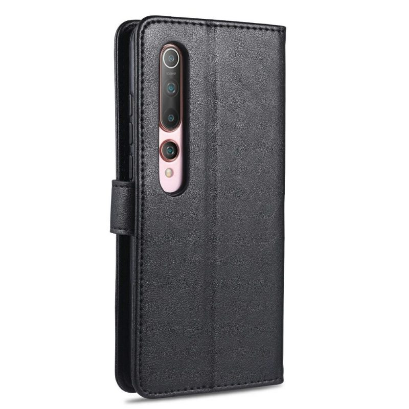 Flip Case Xiaomi Mi 10 / 10 Pro Hemming Azns Retro-nahkaefekti