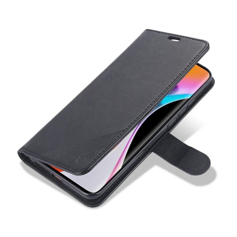 Flip Case Xiaomi Mi 10 / 10 Pro Hemming Azns Retro-nahkaefekti