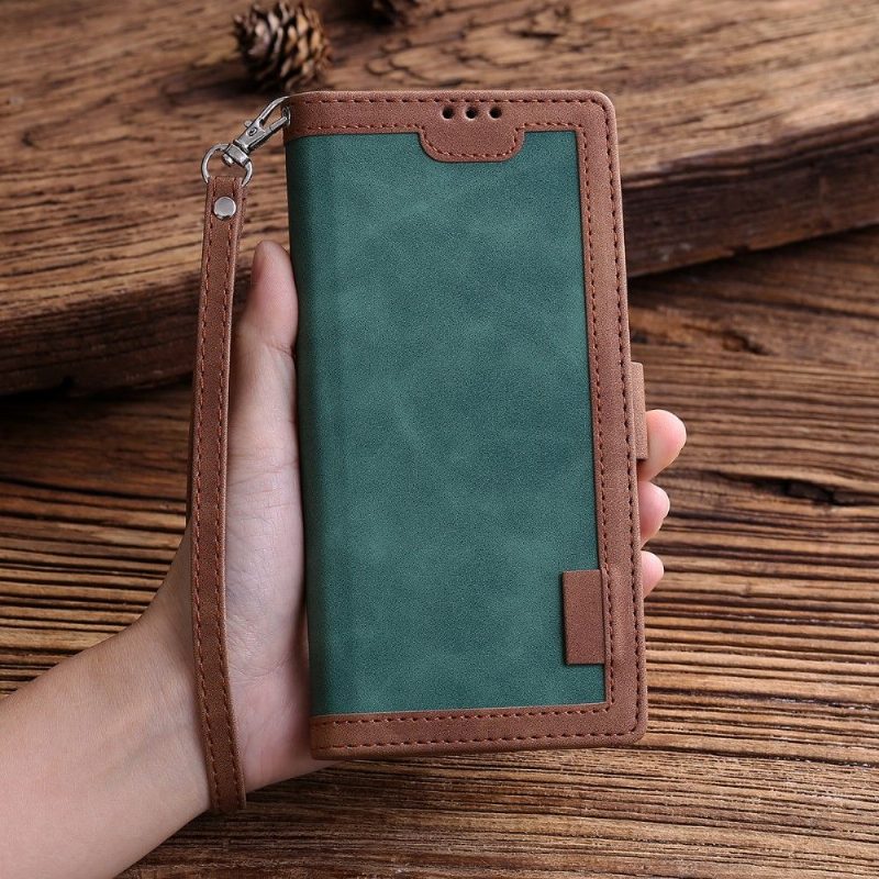 Flip Case Xiaomi Mi 10 / 10 Pro Hemming Lompakkokuori Suojaketju Kuori Vintage Wallet