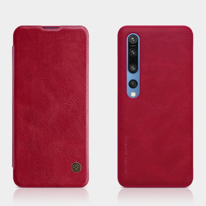 Kotelot Xiaomi Mi 10 / 10 Pro Qin Series Nillkin Faux Leather