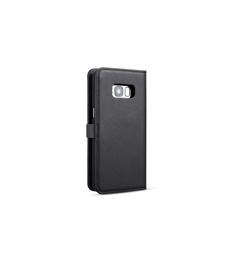 Case Nahkakotelo Samsung Galaxy S8 Plus Murtumaton Puhelinkuoret Irrotettavalla Kuorella