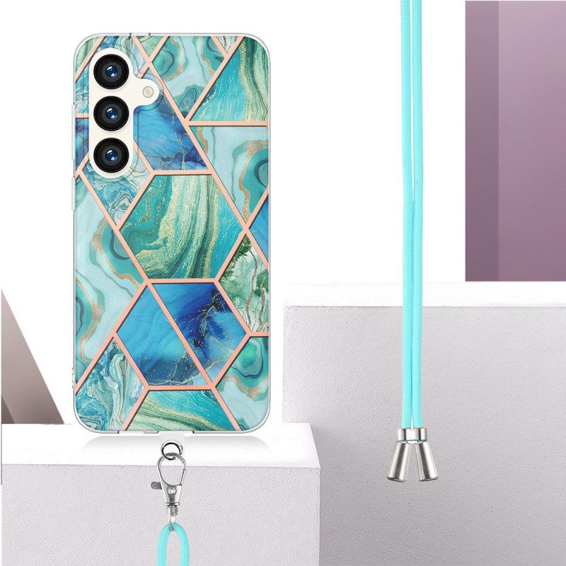 Case Samsung Galaxy S24 5g Puhelinkuoret Geometrinen Marmorijohto