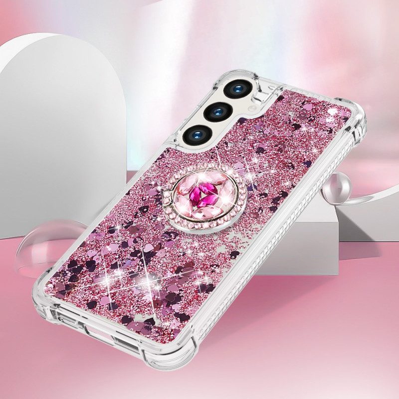 Kuori Samsung Galaxy S24 5g Glitter-tukirenkaalla