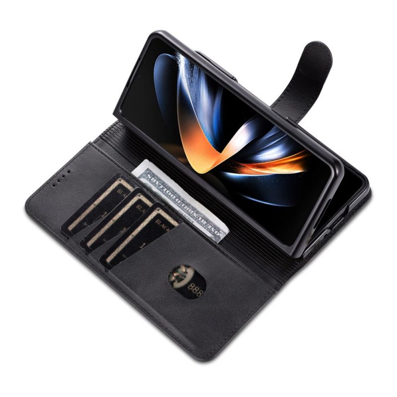 Kuoret Samsung Galaxy Z Fold 6 Azns-nahkatyyli