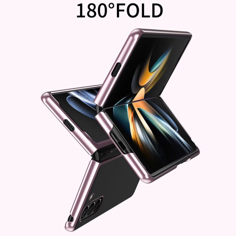 Kuori Samsung Galaxy Z Fold 6 Läpinäkyvät Metalliset Reunat Suojakuori