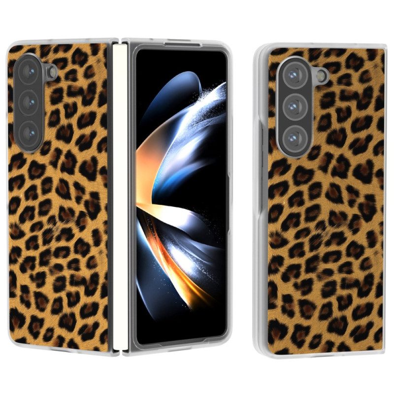 Kuori Samsung Galaxy Z Fold 6 Leopardityyli Suojakuori