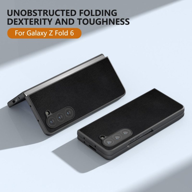 Kuori Samsung Galaxy Z Fold 6 Nahkaefekti Suojakuori