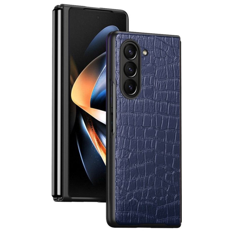 Puhelinkuoret Samsung Galaxy Z Fold 6 Krokotiilityyli