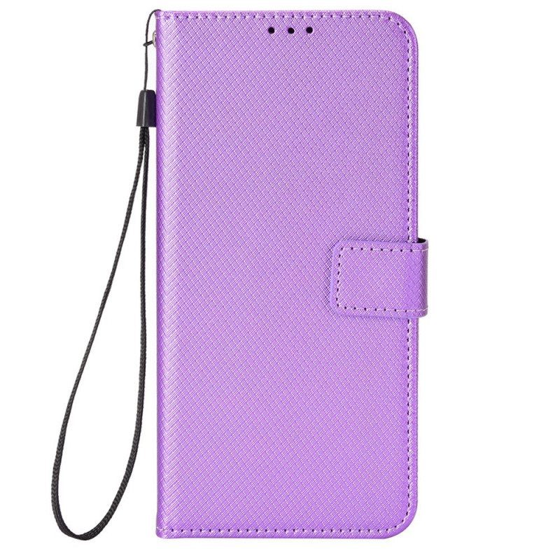 Kotelot Xiaomi Redmi Note 12 Pro Suojaketju Kuori Tyylikäs Strappy Faux Leather