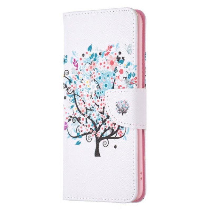 Flip Case Samsung Galaxy S23 5G Kukkiva Puu