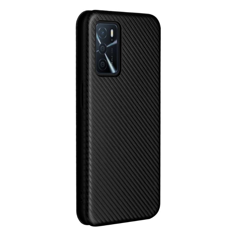 Kotelot Oppo A16 / A16s Suojakuori Carbon Fiber Leatherette