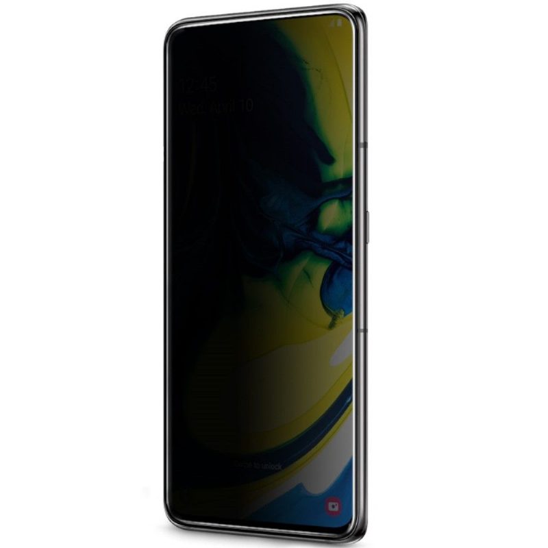 Samsung Galaxy A80 - Karkaistu Lasi Näytönsuoja Ja Tietosuojasuodatin