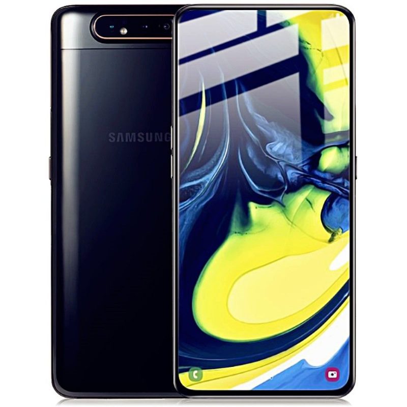 Samsung Galaxy A80 - Täysikokoinen Karkaistu Lasi Näytönsuoja