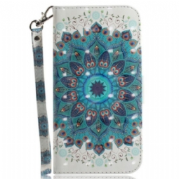 Kotelot Samsung Galaxy S23 Ultra 5G Suojaketju Kuori Strappy Mandala