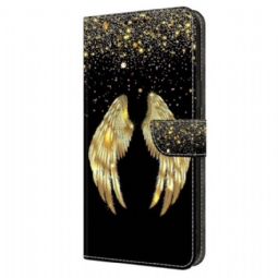 Kotelot iPhone 15 Pro Golden Wings