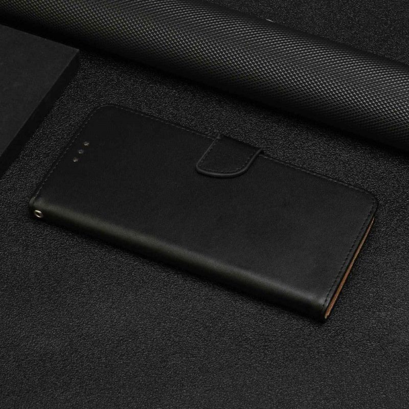 Flip Case Sony Xperia 10 IV Hemming Smooth Touch -nahka