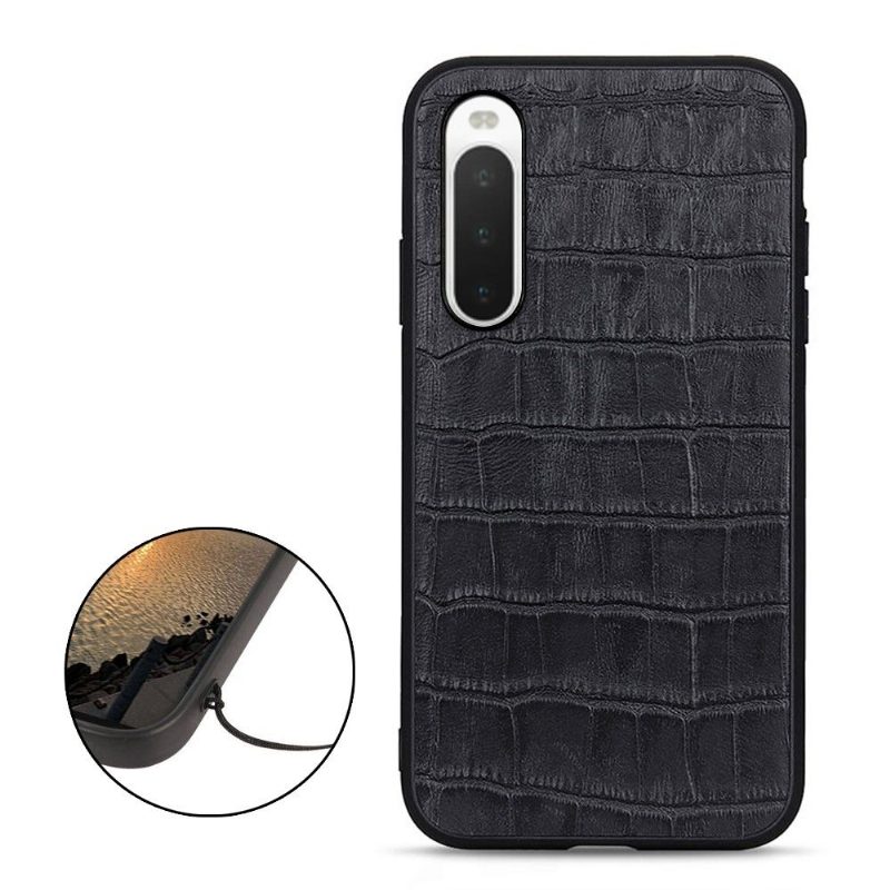 Kuori Sony Xperia 10 IV Hemming Chic Croco Skin Look