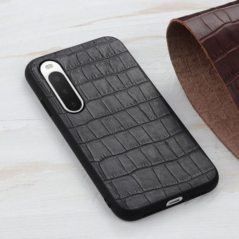 Kuori Sony Xperia 10 IV Hemming Chic Croco Skin Look