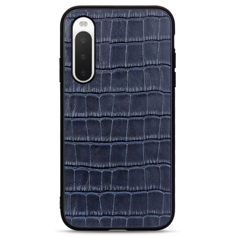 Kuori Sony Xperia 10 IV Hemming Chic Croco Skin Look