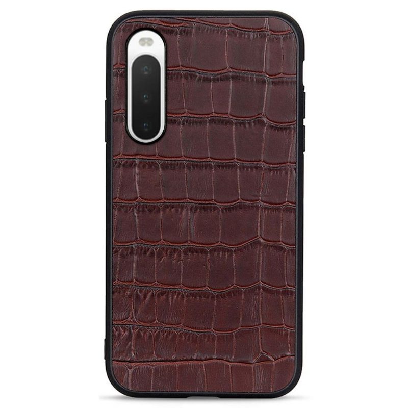 Kuori Sony Xperia 10 IV Hemming Chic Croco Skin Look