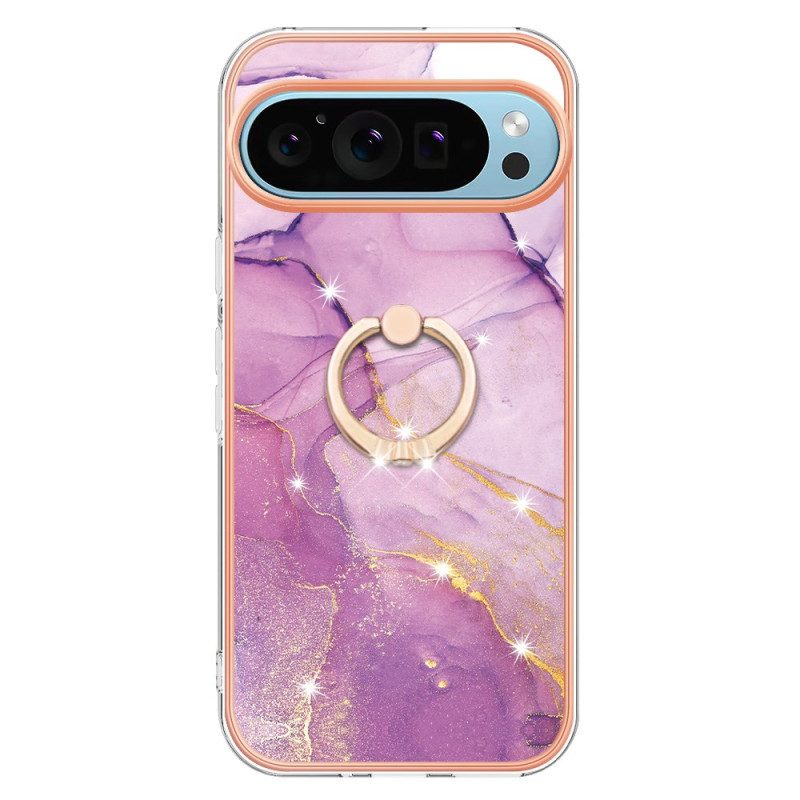 Case Google Pixel 9 Pro Puhelinkuoret Marmorityylinen Tukirengas