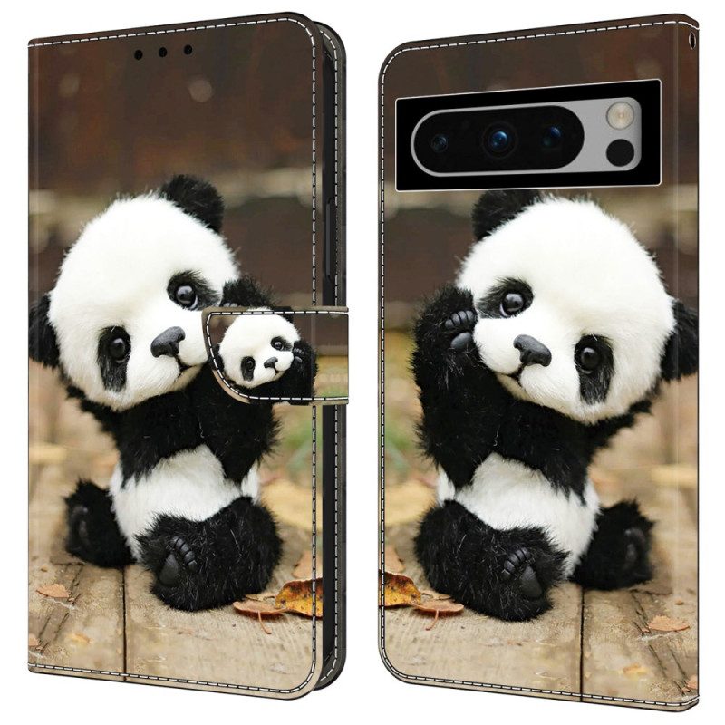 Kotelot Google Pixel 9 Pro Puhelinkuoret Panda-kuvio