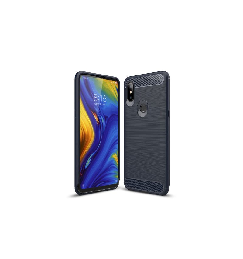 Kuori Xiaomi Mi Mix 3 Hemming Hiiliharjattu Geeli