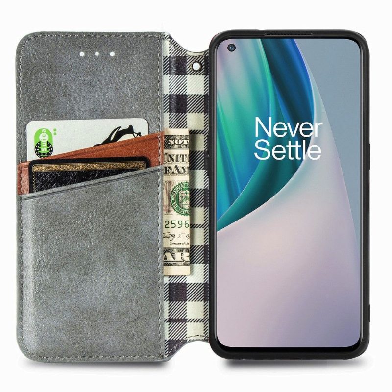 Kotelot OnePlus Nord N10 Kub Design -korttikotelo