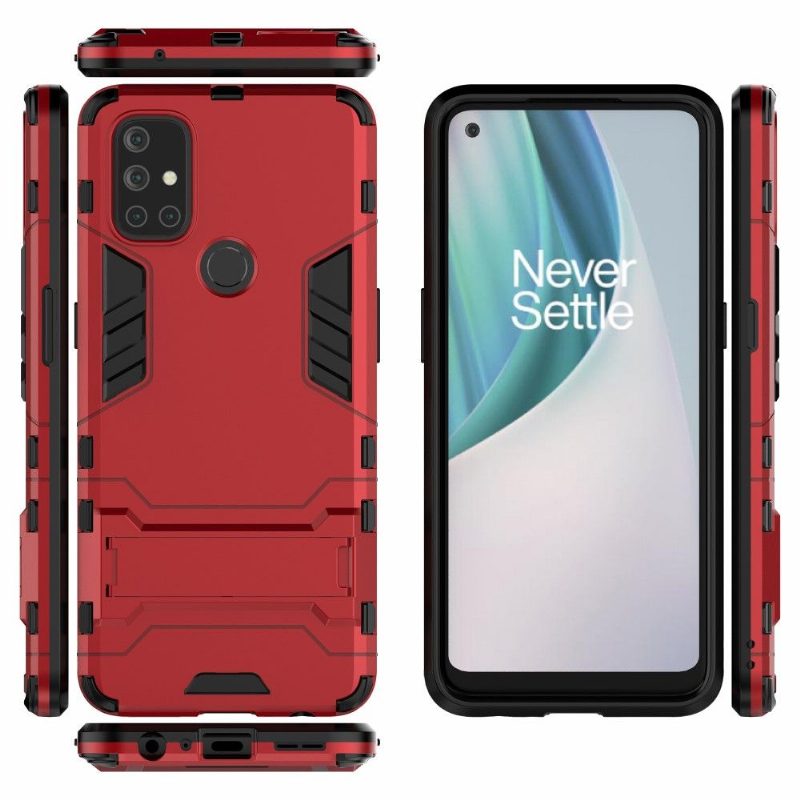 Kuori OnePlus Nord N10 Cool Guard Integroidulla Jalustalla