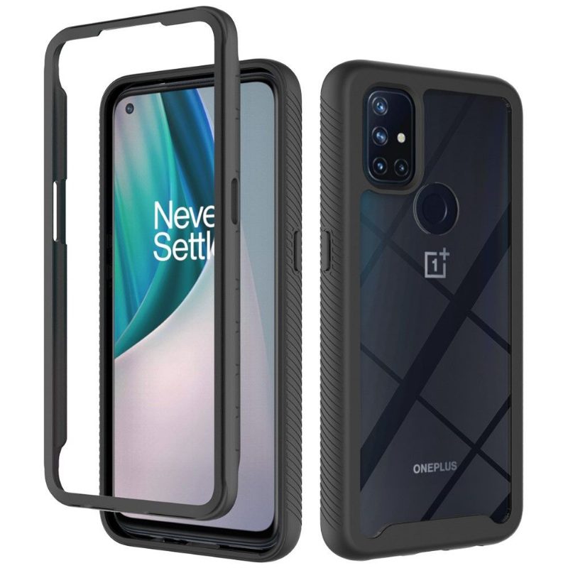 Kuori OnePlus Nord N10 Hybrid Iskunkestävä Kirkas Selkä