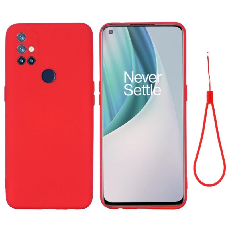 Kuori OnePlus Nord N10 Puro Nestemäinen Silikoni