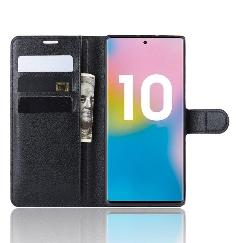 Kotelot Samsung Galaxy Note 10+ / Note 10+ 5G Suojakuori Lompakkokotelo Style Nahka