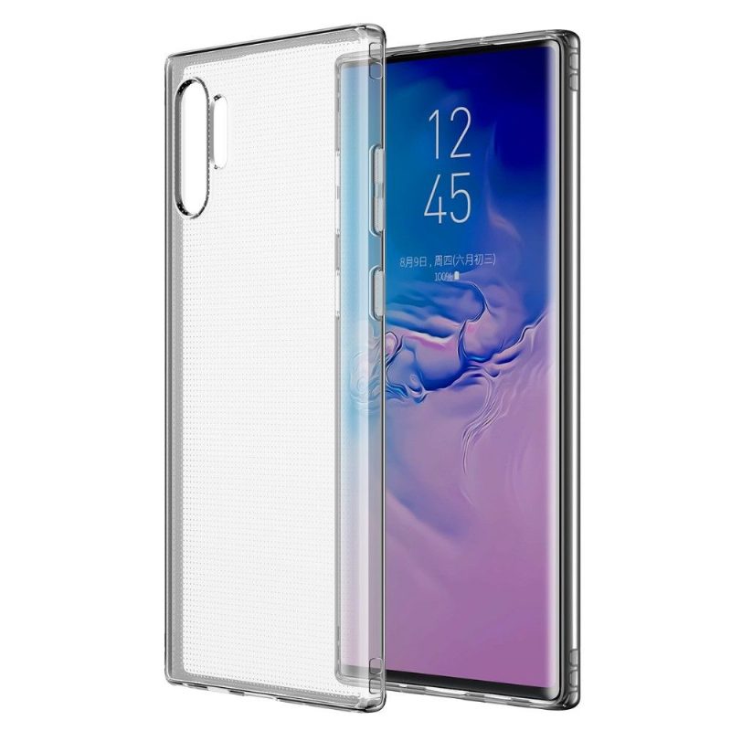 Kuori Samsung Galaxy Note 10+ / Note 10+ 5G Hemming Yksinkertainen Läpinäkyvä