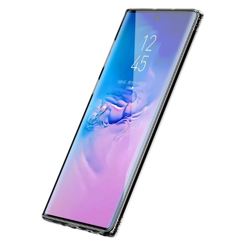 Kuori Samsung Galaxy Note 10+ / Note 10+ 5G Hemming Yksinkertainen Läpinäkyvä